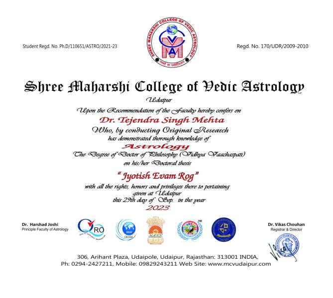 Certificate Of Achievement